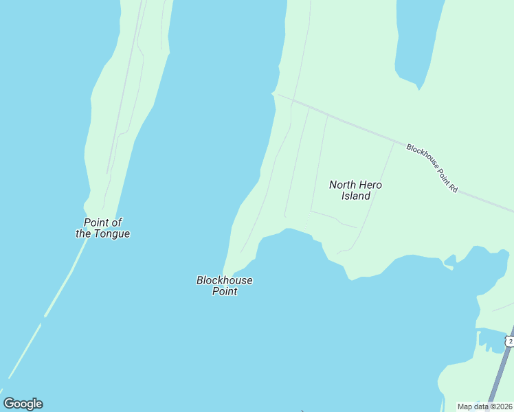 map of restaurants, bars, coffee shops, grocery stores, and more near 1310 Blockhouse Point Road in North Hero