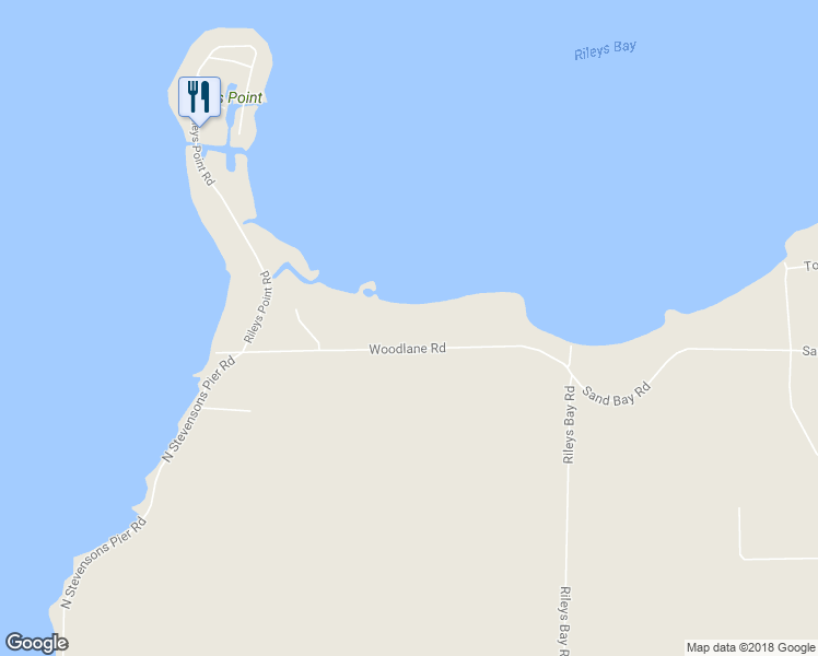 map of restaurants, bars, coffee shops, grocery stores, and more near 8324 Woodlane Road in Sturgeon Bay