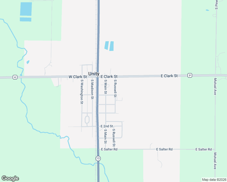 map of restaurants, bars, coffee shops, grocery stores, and more near 180 South Russell Street in Unity