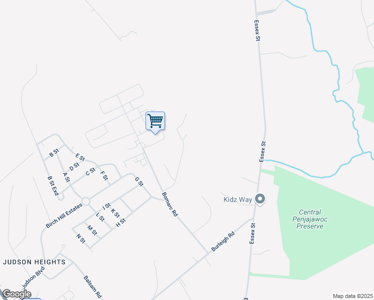 map of restaurants, bars, coffee shops, grocery stores, and more near 85 Briarwood Drive in Bangor