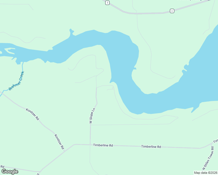 map of restaurants, bars, coffee shops, grocery stores, and more near 4982 West Slope Lane in Oconto