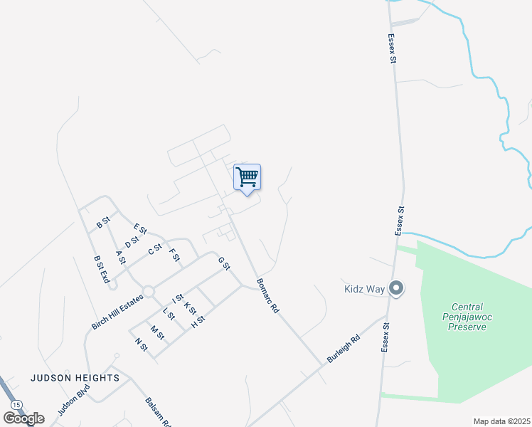 map of restaurants, bars, coffee shops, grocery stores, and more near 199 Bomarc Road in Bangor