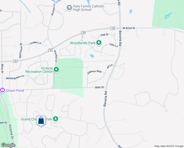 map of restaurants, bars, coffee shops, grocery stores, and more near 810 Ali Lane in Victoria