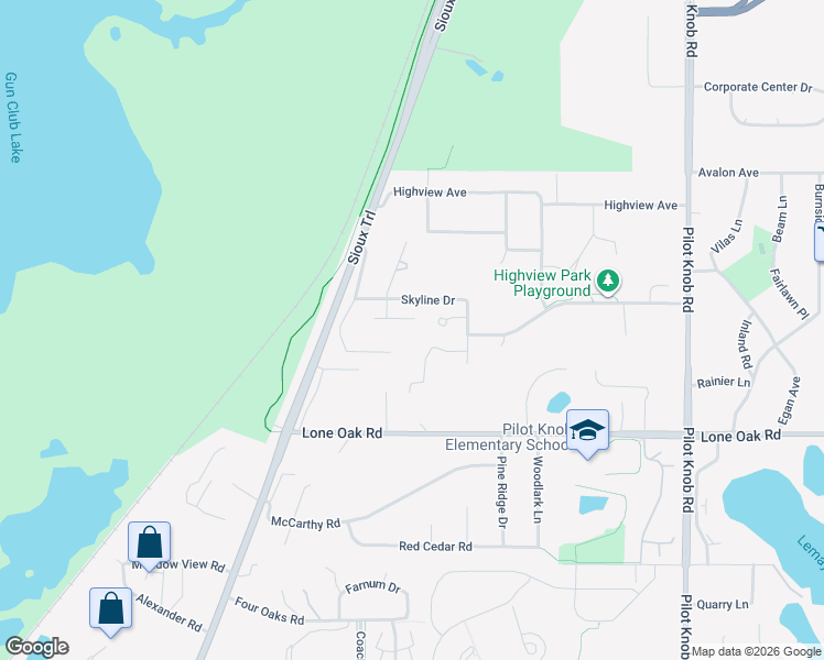 map of restaurants, bars, coffee shops, grocery stores, and more near 1579 Stephanie Circle in Eagan