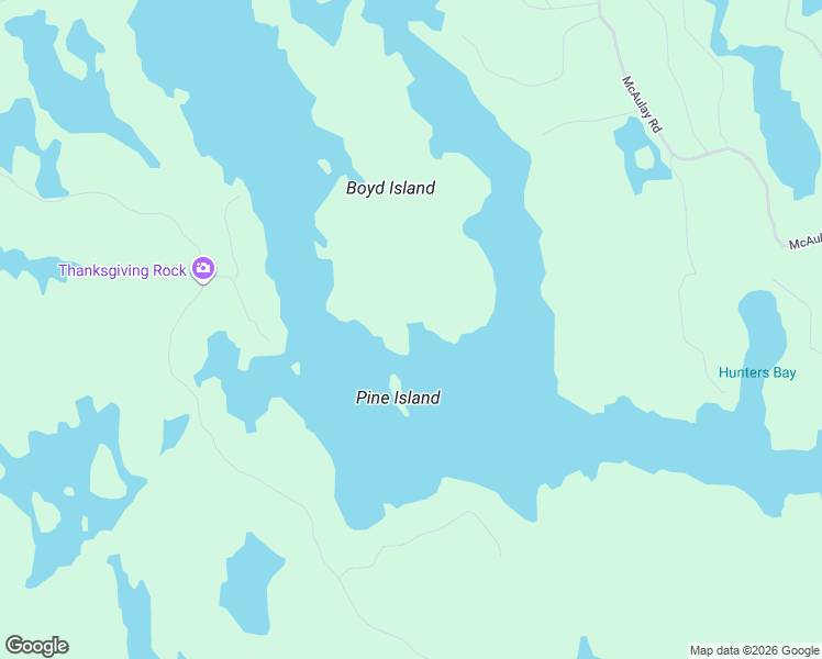 map of restaurants, bars, coffee shops, grocery stores, and more near 1085 Thanksgiving Rock Way in Washago