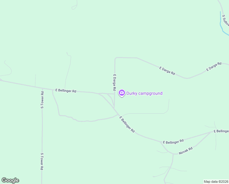 map of restaurants, bars, coffee shops, grocery stores, and more near 1001 East Darga Road in Cedar