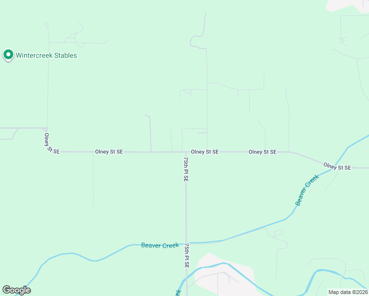 map of restaurants, bars, coffee shops, grocery stores, and more near 7553 Olney Street Southeast in Salem