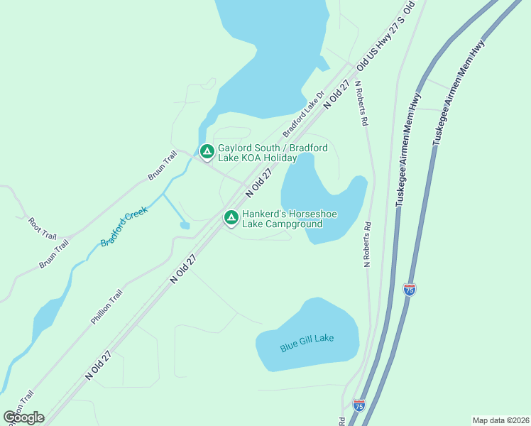 map of restaurants, bars, coffee shops, grocery stores, and more near Worthey Lane in Frederic