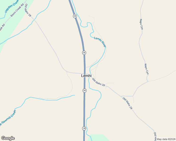 map of restaurants, bars, coffee shops, grocery stores, and more near 3000 Lemhi Road in Lemhi