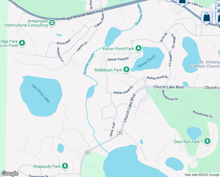 map of restaurants, bars, coffee shops, grocery stores, and more near 2310 Gold Point in Victoria