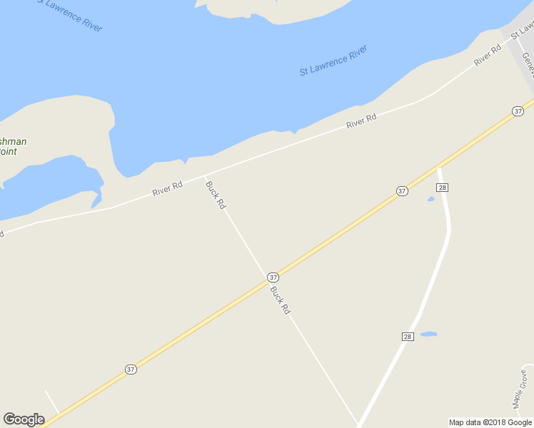 map of restaurants, bars, coffee shops, grocery stores, and more near 275 River Road in Waddington