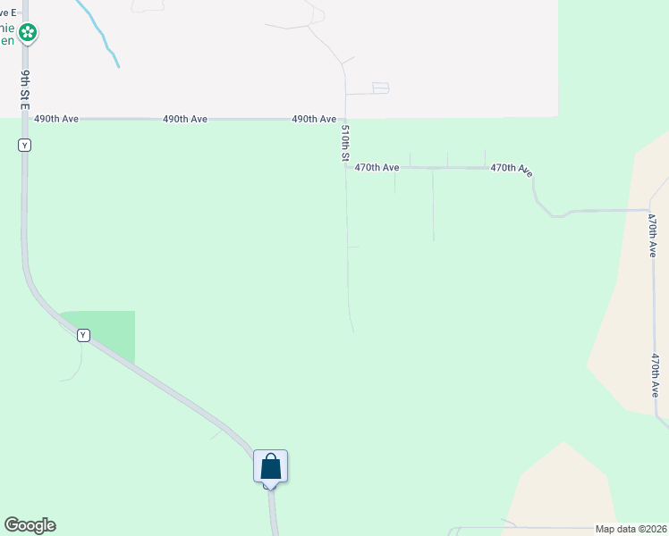 map of restaurants, bars, coffee shops, grocery stores, and more near N4741 510th Street in Menomonie