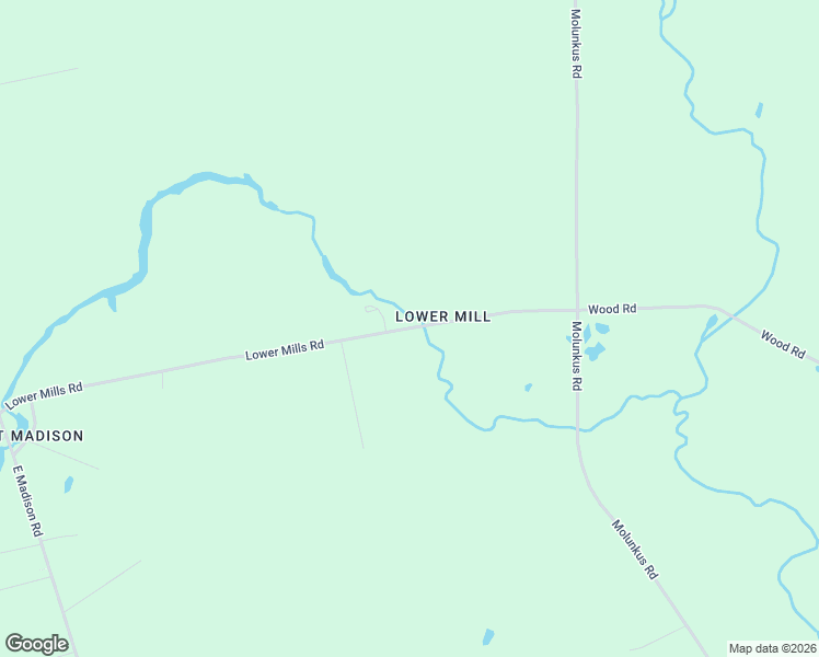 map of restaurants, bars, coffee shops, grocery stores, and more near 167 Lower Mills Road in Madison