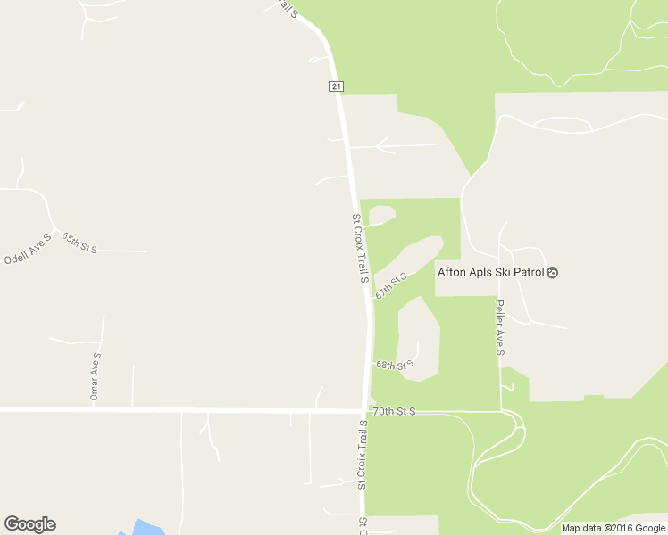 map of restaurants, bars, coffee shops, grocery stores, and more near 6630 Saint Croix Trail South in Hastings