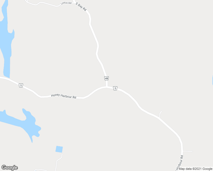 map of restaurants, bars, coffee shops, grocery stores, and more near 1660 Honey Harbour Road in Port Severn