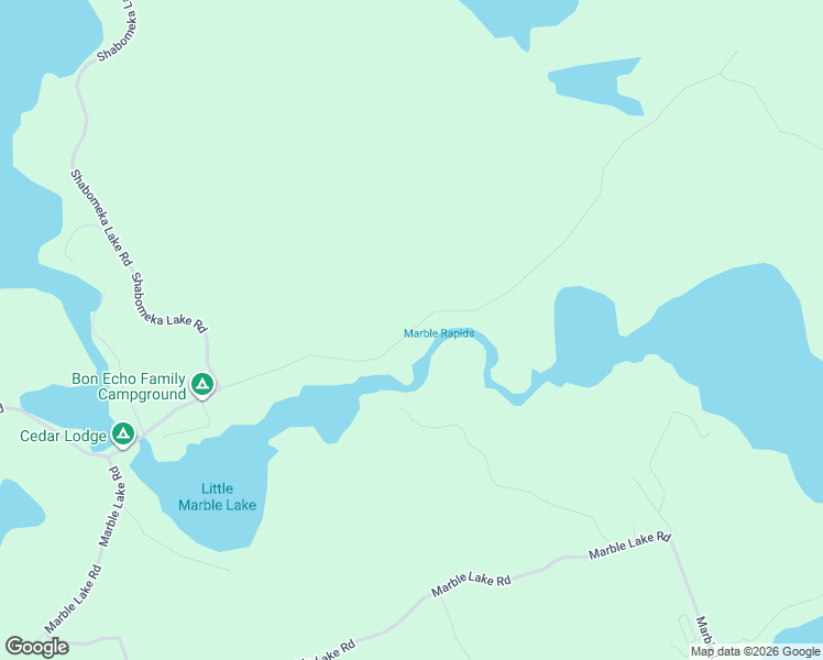 map of restaurants, bars, coffee shops, grocery stores, and more near Head Road in Frontenac County