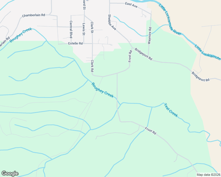 map of restaurants, bars, coffee shops, grocery stores, and more near Frost Road in Dallas