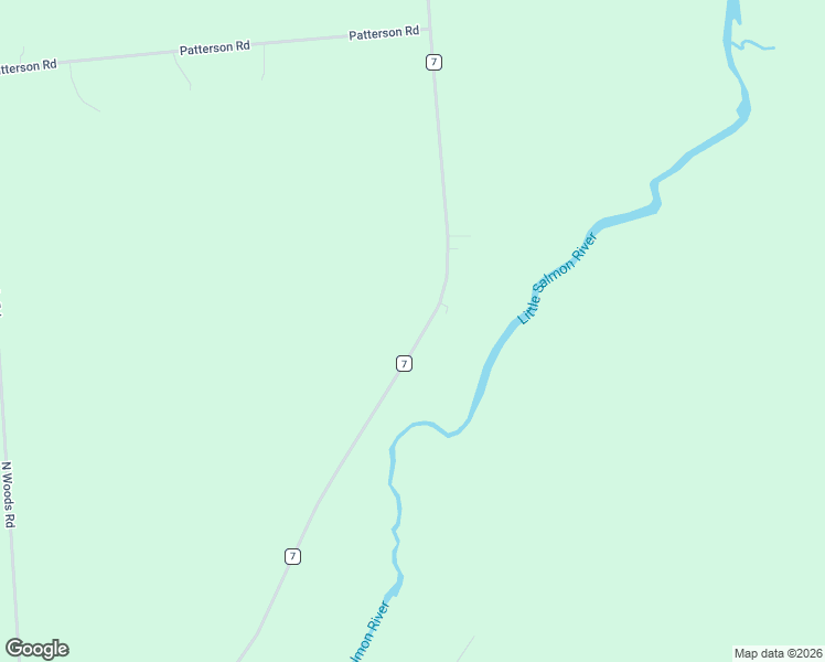 map of restaurants, bars, coffee shops, grocery stores, and more near 341-499 County Highway 7 in Brushton
