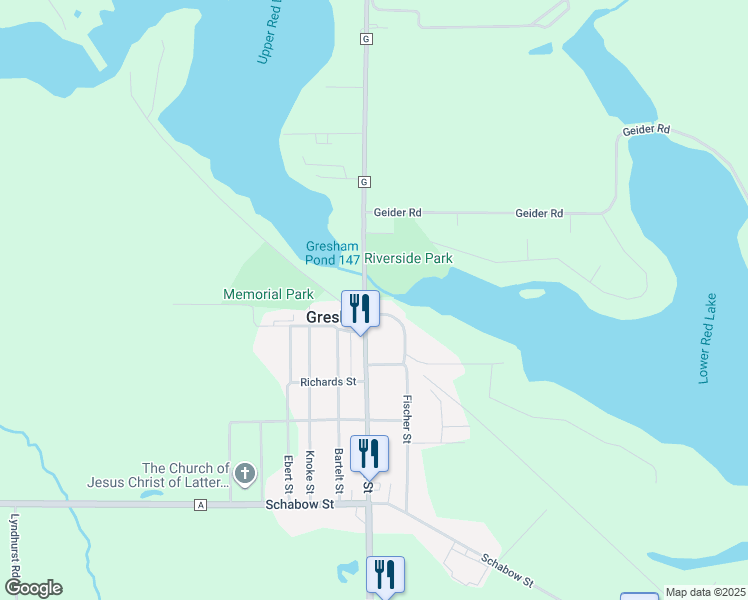 map of restaurants, bars, coffee shops, grocery stores, and more near 1276 Main Street in Gresham