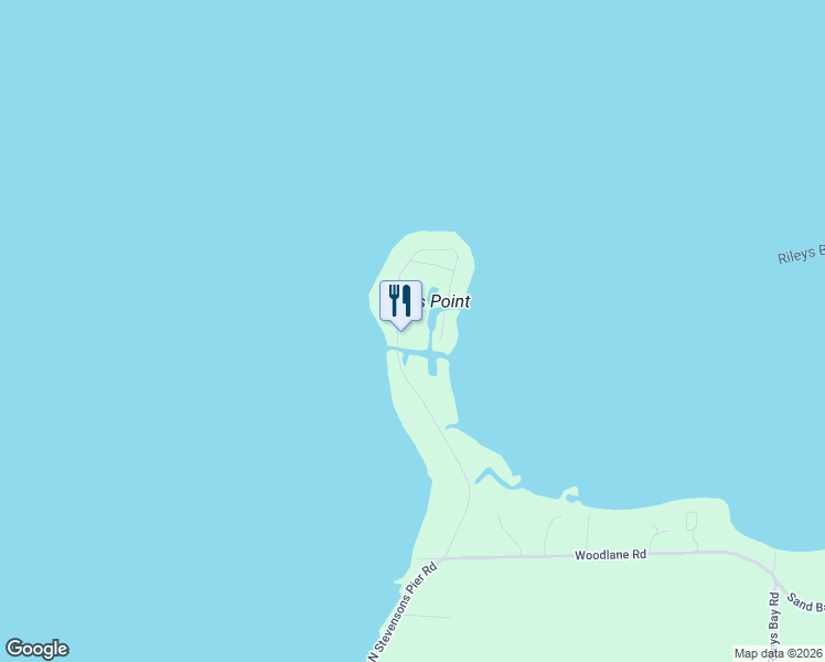 map of restaurants, bars, coffee shops, grocery stores, and more near 3858 Lagoon Harbor Road in Sturgeon Bay