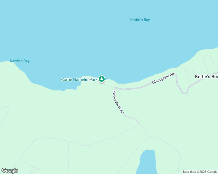 map of restaurants, bars, coffee shops, grocery stores, and more near 2576 Champlain Road in Simcoe County