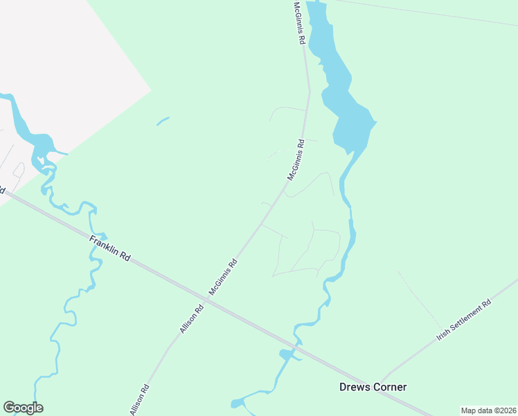 map of restaurants, bars, coffee shops, grocery stores, and more near 65 McGinnis Road in Waddington