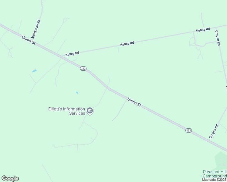 map of restaurants, bars, coffee shops, grocery stores, and more near 2612 Union Street in Hermon