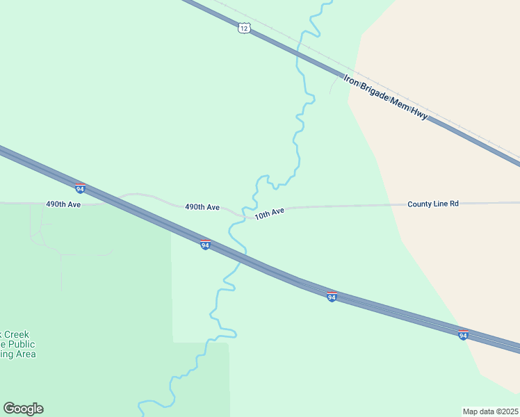 map of restaurants, bars, coffee shops, grocery stores, and more near 1184 10th Avenue in Elk Mound