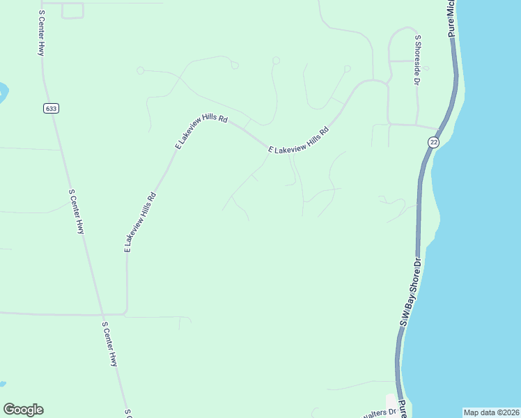 map of restaurants, bars, coffee shops, grocery stores, and more near 8401-8499 Forest Court in Traverse City