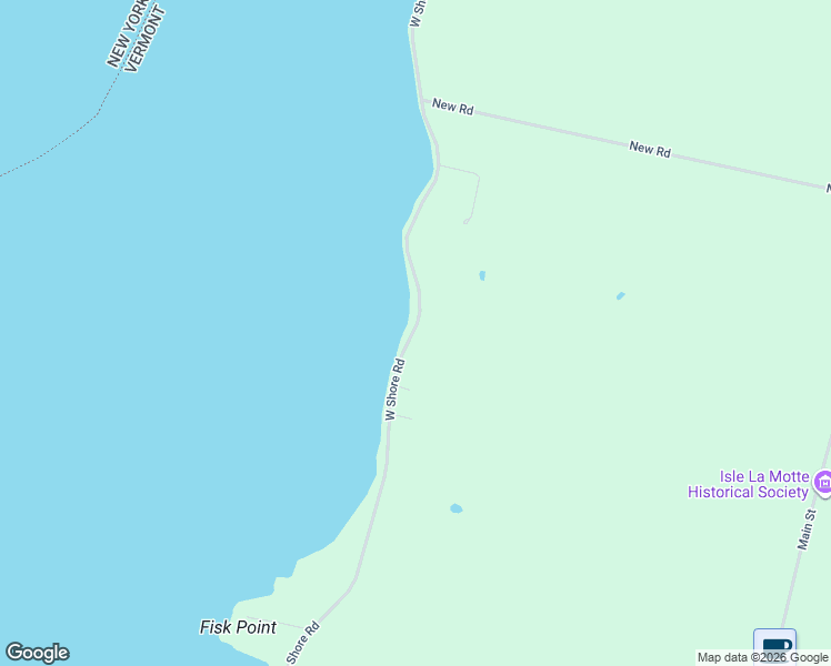 map of restaurants, bars, coffee shops, grocery stores, and more near 3169 West Shore Road in Isle La Motte