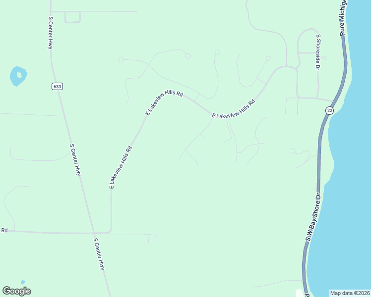 map of restaurants, bars, coffee shops, grocery stores, and more near 8401 Forest Court in Traverse City