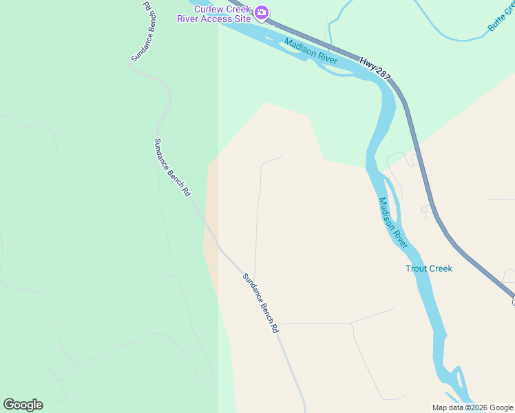 map of restaurants, bars, coffee shops, grocery stores, and more near Sun Eagle in Madison County