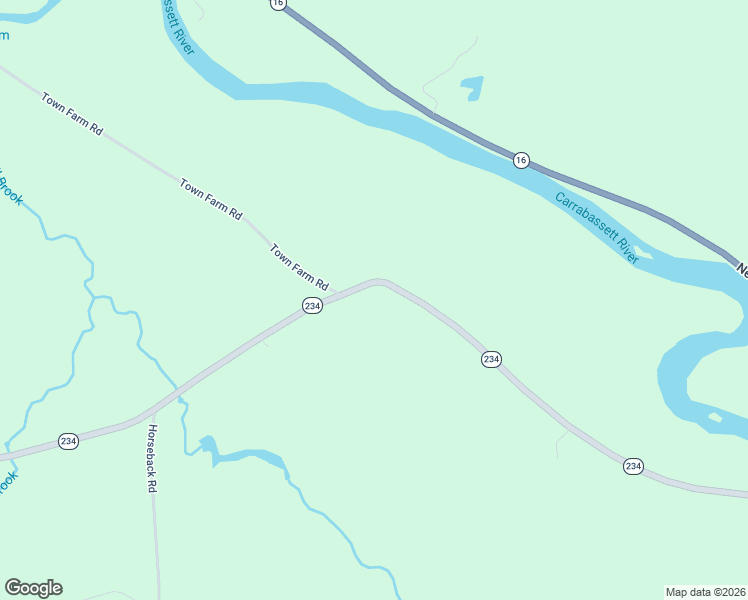 map of restaurants, bars, coffee shops, grocery stores, and more near 288 Maine 234 in Anson