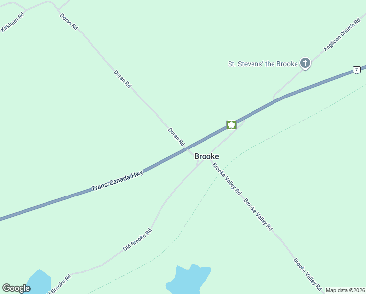 map of restaurants, bars, coffee shops, grocery stores, and more near 107 Doran Road in Maberly