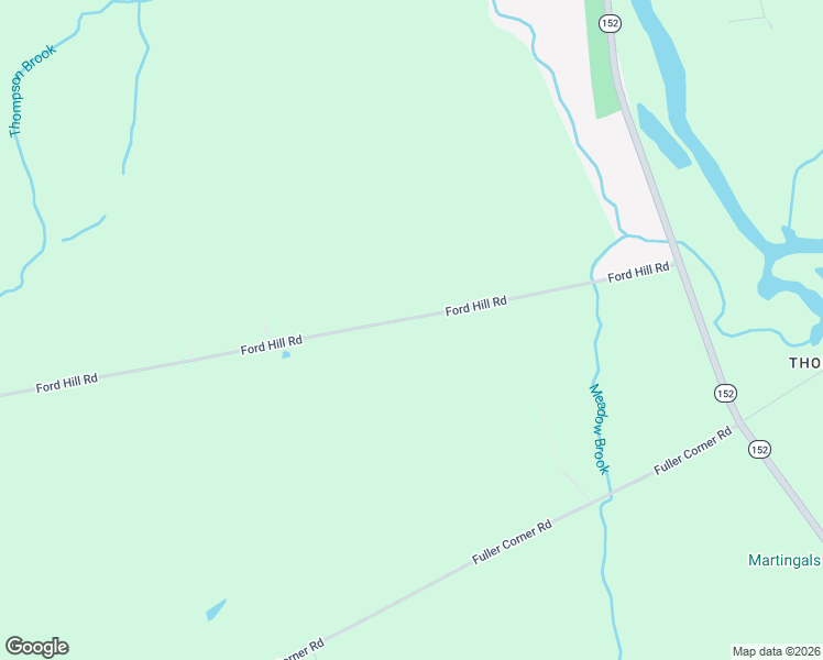 map of restaurants, bars, coffee shops, grocery stores, and more near 222 Ford Hill Road in Hartland