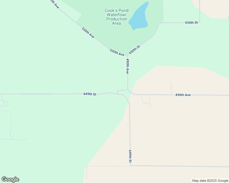 map of restaurants, bars, coffee shops, grocery stores, and more near E6477 490th Avenue in Menomonie