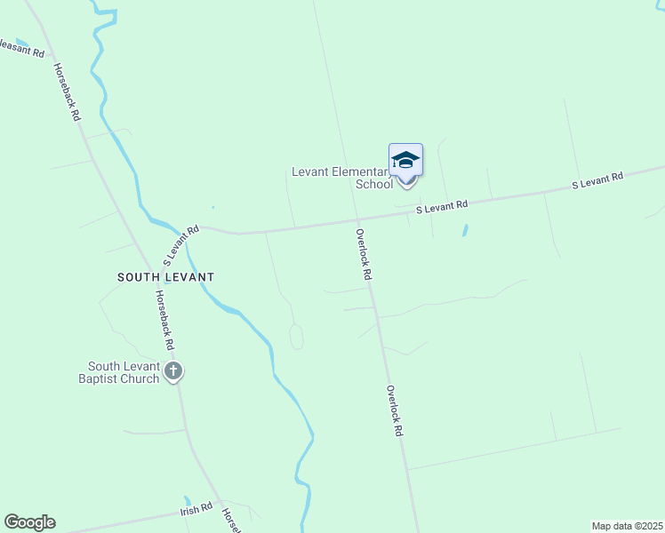 map of restaurants, bars, coffee shops, grocery stores, and more near 34 Willowbrook Lane in Levant