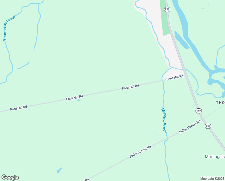 map of restaurants, bars, coffee shops, grocery stores, and more near 222 Ford Hill Road in Hartland