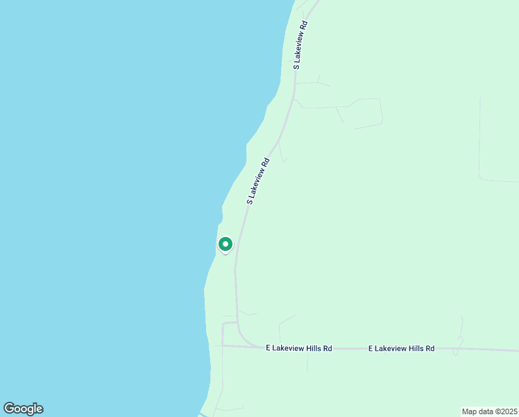 map of restaurants, bars, coffee shops, grocery stores, and more near 8301 South Lakeview Road in Traverse City