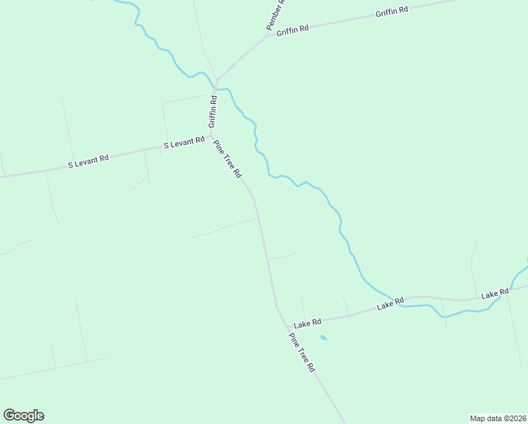 map of restaurants, bars, coffee shops, grocery stores, and more near 459 Pine Tree Road in Levant