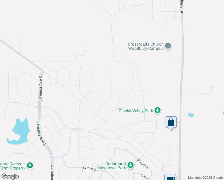 map of restaurants, bars, coffee shops, grocery stores, and more near 9416 63rd Street South in Cottage Grove
