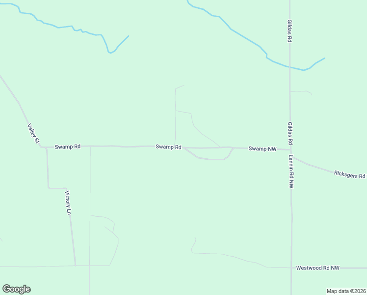 map of restaurants, bars, coffee shops, grocery stores, and more near 1531 Ricksgers Road Northwest in Alden