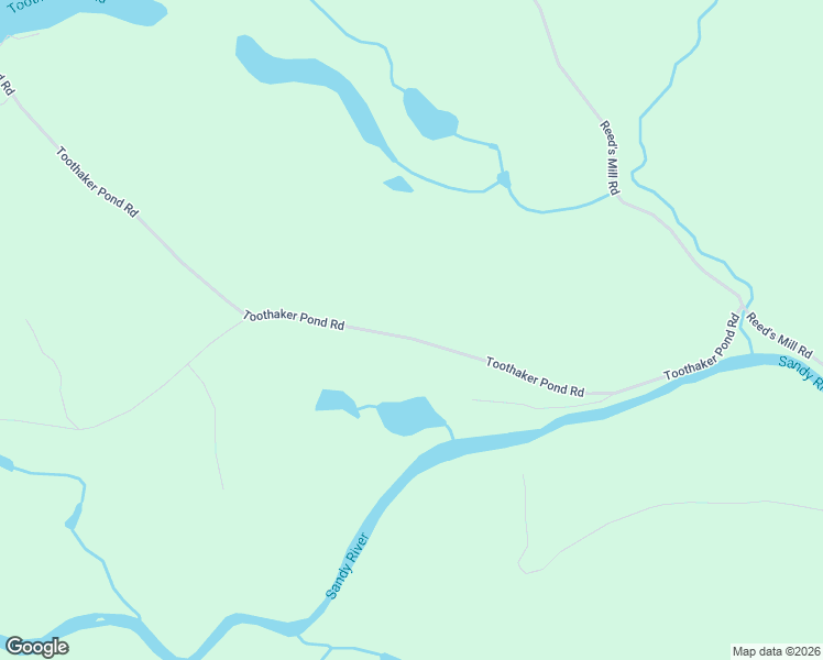 map of restaurants, bars, coffee shops, grocery stores, and more near 77 Toothaker Pond Road in Phillips