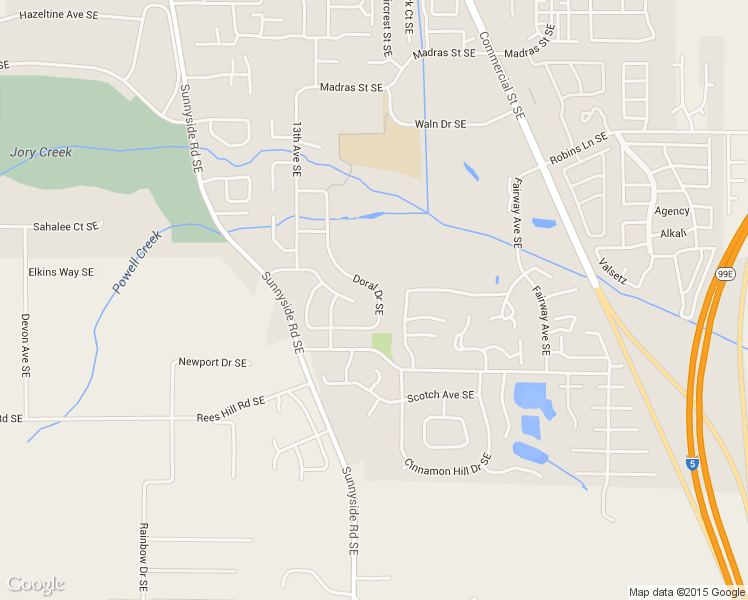 map of restaurants, bars, coffee shops, grocery stores, and more near 6626 Doral Drive Southeast in Salem
