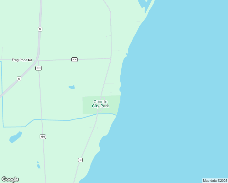 map of restaurants, bars, coffee shops, grocery stores, and more near 5228 County Highway N in Oconto