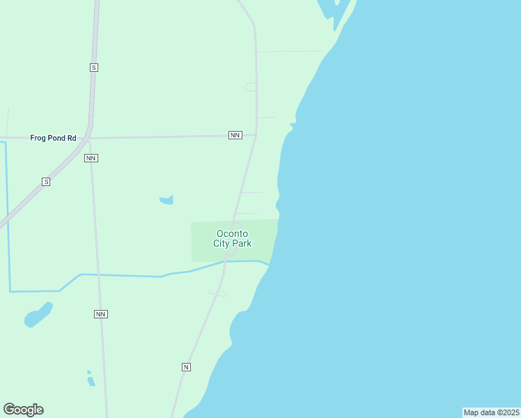 map of restaurants, bars, coffee shops, grocery stores, and more near 5228 County Highway N in Oconto