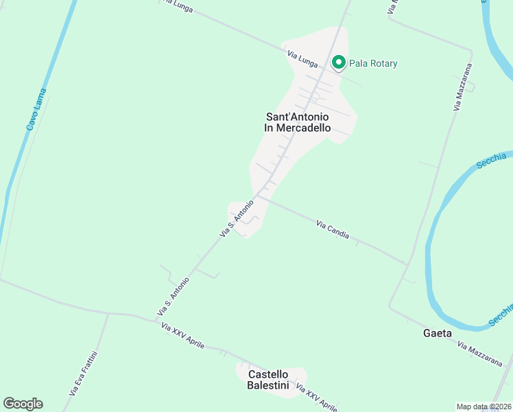 map of restaurants, bars, coffee shops, grocery stores, and more near 8 Via San Antonio in Sant'Antonio In Mercadello