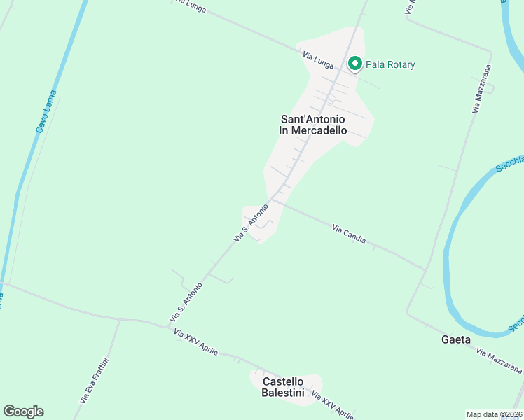 map of restaurants, bars, coffee shops, grocery stores, and more near 8 Via San Antonio in Sant'Antonio In Mercadello