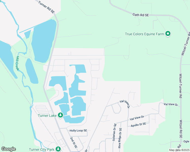 map of restaurants, bars, coffee shops, grocery stores, and more near 5323 Jacob Street in Turner