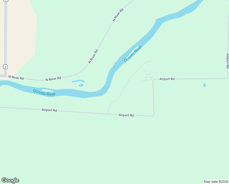 map of restaurants, bars, coffee shops, grocery stores, and more near 5271 Morning Retreat Road in Oconto